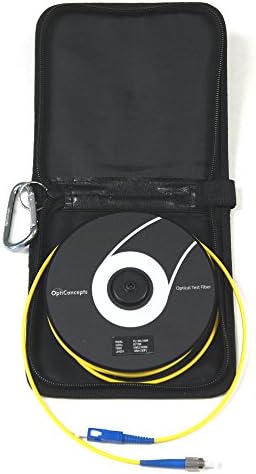 OptiConcepts Single-mode OTDR Fiber Launch Cable 305 Meter SC-ST Connectors PLC35S305M