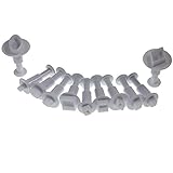 Fantastic 11 Piece Plunger Cake Cookie Cutter Square Oval Diamond Set by Kurtzy TM