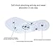 Ownest Acupressure Massage Foot Therapy Reflexology Pain Relief Shoe Insoles,Washable and CutableOne Size Fits All Men and Women