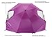 Sport-Brella Super-Brella SPF 50+ Sun and Rain Canopy Umbrella for Beach and Sports Events (8-Foot, Blue)