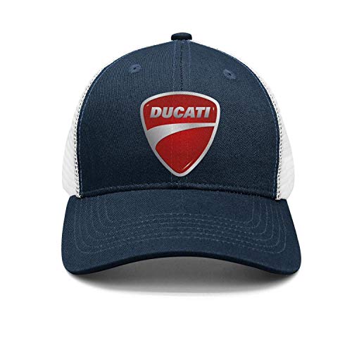 Men Women Adjustable Ducati-Motorcycle-Logo- Trucker Dad Baseball Hats Cap