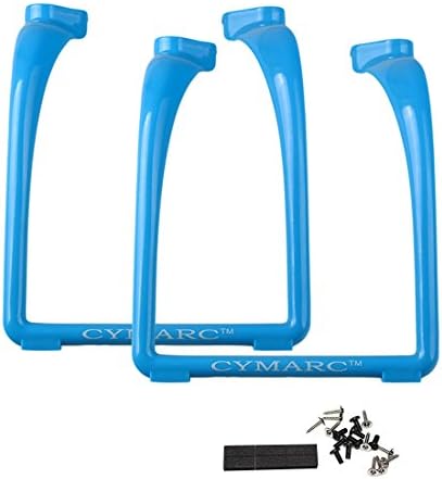 2 pcs Updated Extended Legs Landing Gear for Syma X8 X8G X8HG X8C X8HC X8W X8HW MJX X101 RC Quadcopter Drone (Bule)