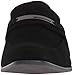 Calvin Klein Men's Brice Suede Slip-on Loafer, Black, 8 M US
