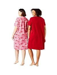 Pijama para dama (talla grande, 2 unidades)