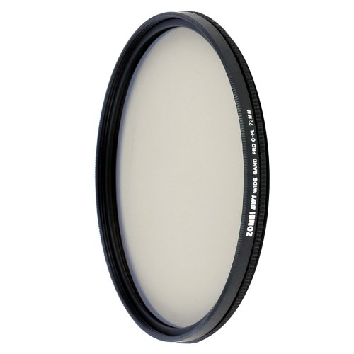 ZoMei Ultra Slim AGC Optical Glass PRO CPL Circular Polarizing Polarizer Lens Filter - 72mm