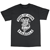 Sons of Odin Vikings Inspired T-Shirt Cotton