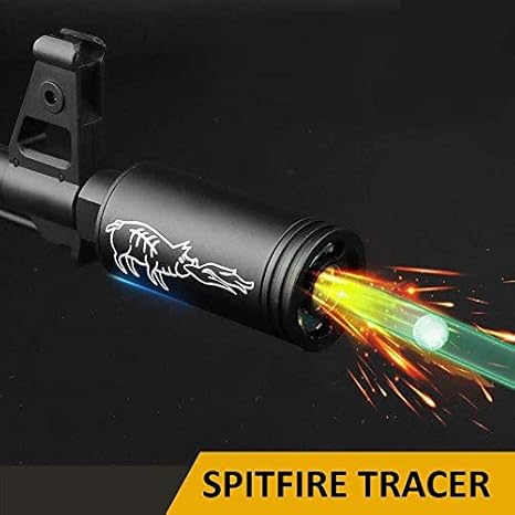 Amazon Spitfire Tracer トレーサー マズルフラッシュ機能搭載 14mm逆ネジ Noveske Kx3タイプ エアガン モデルガン 通販