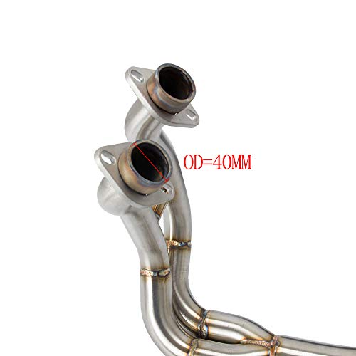 Brand new motorcycle exhaust header with muffler for Kawasaki NINJA 650 ER6N ER6F 2012-2016