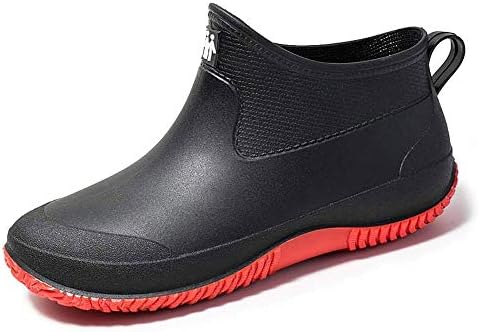 Leetaker レインシューズ メンズ 超軽量 レディース レインシューズショート オシャレ レインブーツ 雨靴 キッチンシューズ 厨房用 防水 ビジネス 釣り 花見 梅雨対策 台風 通勤 通学 作業用 作業靴 食品関係作業用 安全靴 調理靴 飲食店