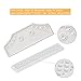 CkeyiN 6pcs Plastic Cute Baby Shoe Shape Fondant Cutting Cake Mold Tools for DIY Birthday Cake Sugar Craft Decorating
