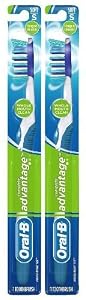 Image of Oral B Advantage 123 Toothbrush, Fresh Scope Scented - 2 pk