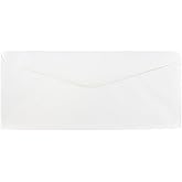 JAM PAPER #14 Commercial Business Envelopes - 5 x 11 1/2 - White - 50/Pack