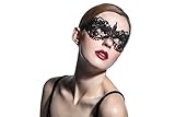 Exquisite High-end Lace Masquerade Mask (Black/Venetian)