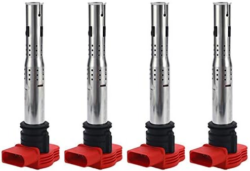 4Pcs Car Ignition Coil For VW Jetta Golf Passat Tiguan CC For Audi A3/4/5/6/7/8 TT Q3/5 R8 06E905115 ABCDE 07K905715F