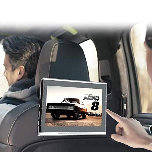 WKLTD Portable Car DVD Player for Kids,10.1 Inch Car Headrest DVD Player,DVD Player for Headrest Support 1080P Video,HDMI Input,Sync Screen,AV Out&in,Region Free,USB/TF Support, Last Memory - Thumbnail 4