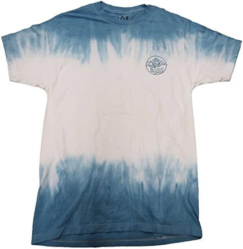 JEM Collective Tie Dye Sky Top and Bottom T Shirt Sky Blue (Medium)