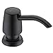 Avola Soap Dispenser for Kitchen Sink - Bronze, Refillable from Top with Bottle, Easy Installation, Plastic