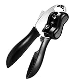 Manual Can Openers, Adoric Stainless Steel Opener with Ergonomic Designed Comfort Grips, Smooth Edge-Ultra Sharp Cutting Tools for Bottles with 2 Spare Blades