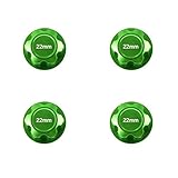 Atomik RC Traxxas X-Maxx Alloy 22mm Wheel Nut - 4pcs, Green