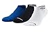 Jordan Dri-Fit Jumpman Everyday Max No Show Socks 3 Pair-Blk/Wht/Bl-Medium