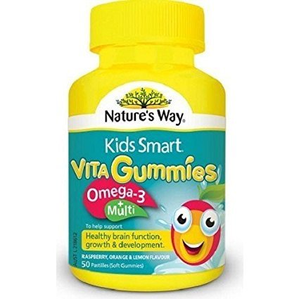 Nature s way kids smart vita gummies multi + omega 50 p…