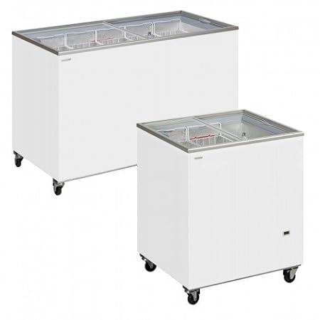 tefcold Gamma SC Tapa de cristal nevera congelador Frozen ...