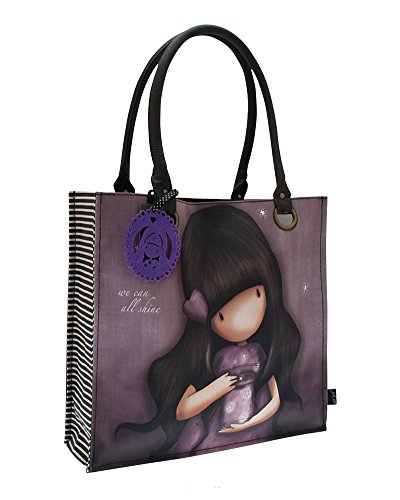 Santoro Gorjuss Large Coated Shopper Bag We Can All Shine