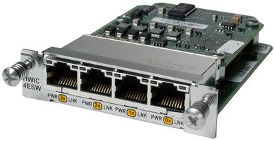 Cisco HWIC-4ESW-POE 4 Port POE High Speed WIC
