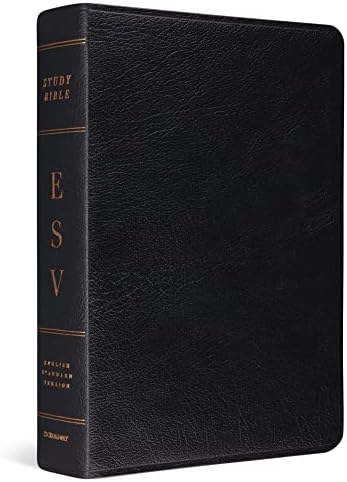 ESV Study Bible (Buffalo Leather, Deep Brown): Holy Bible, English