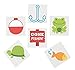 Little Fisherman Tattoos | 72 Pc | Gone Fishing Fish Party Favors