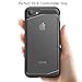 iPhone 8 Case, iPhone 7 Case, Clear Scratch Resistant Transparent Back Cover with TPU Rubber Shock Bumper for iPhone 8 & iPhone 7 Air Space Shockproof (A-Black)