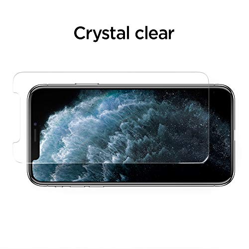 Spigen, 2 Pack, Protector Pantalla iPhone 11 Pro MAX/XS MAX (6.5"), Align Master, Marco de Alineación Incluido, Dureza 9H, Cristal Templado - Imagen 7