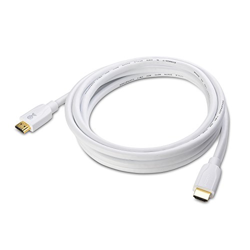 Cable Matters Premium Certified White HDMI Cable 10 ft (Premium HDMI