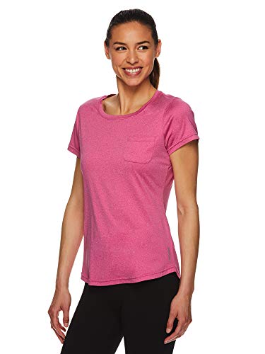 image for HEAD Women's Short Sleeve Workout Scoop Neck T-Shirt - Performance Ten