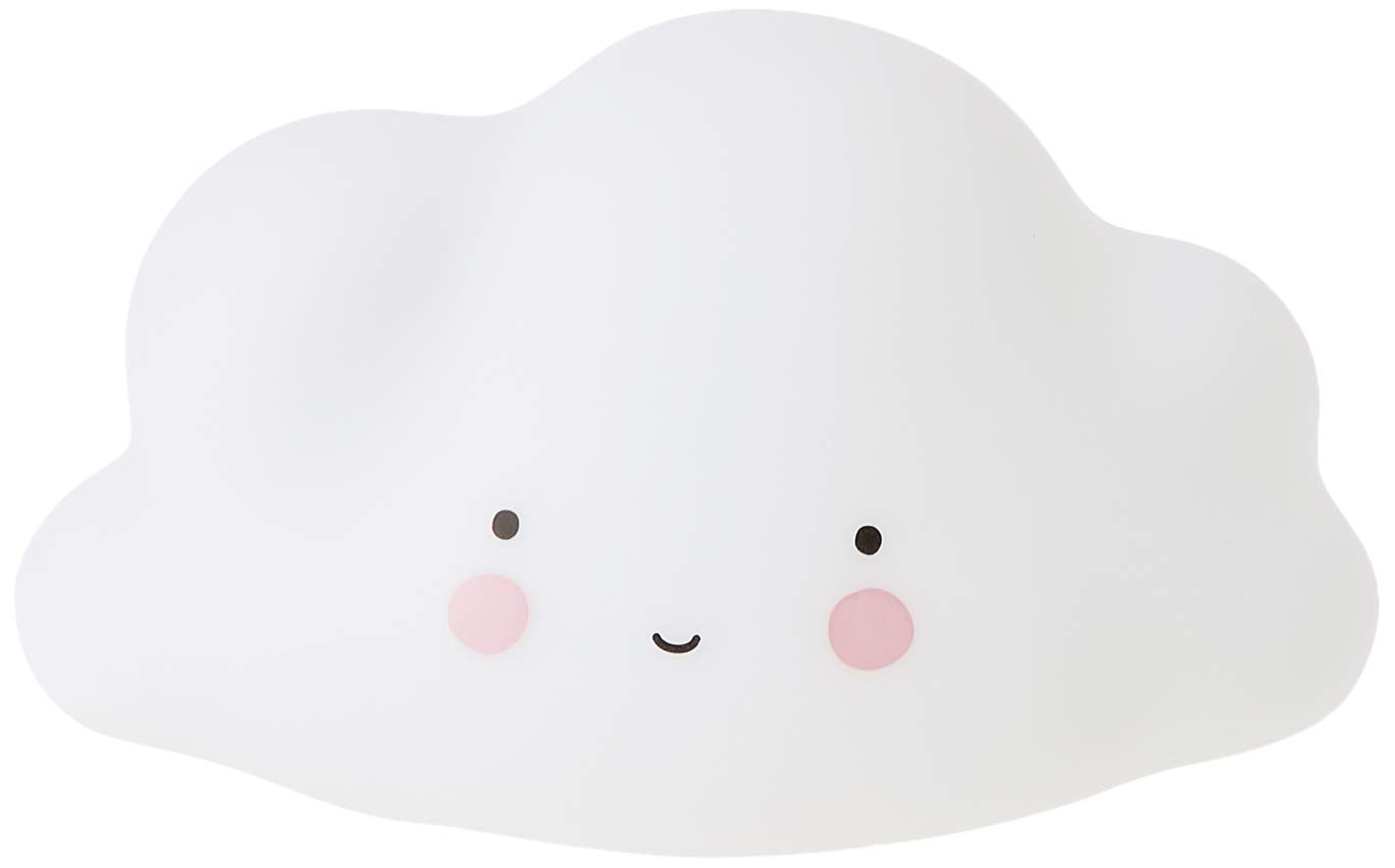 A LITTLE LOVELY COMPANY Cloud – Lamp, White
