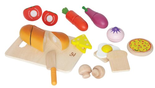 Hape Chef's Choice Wooden Play Food Basics Set