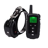 PetHomed Waterproof Dog Shock Training Collar with Remote Rechargeable Electronic Collars for Puppy,Small,Medium and Large Dogs (For 1 Dog)