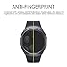 [3-Pack] Gear S2 / Gear Sport Tempered Glass Screen Protector - Fintie [Anti Scratch] HD Clear [9H Hardness] Protective Full-Coverage Screen Protector for Samsung Gear S2 / Gear Sport Smart Watch