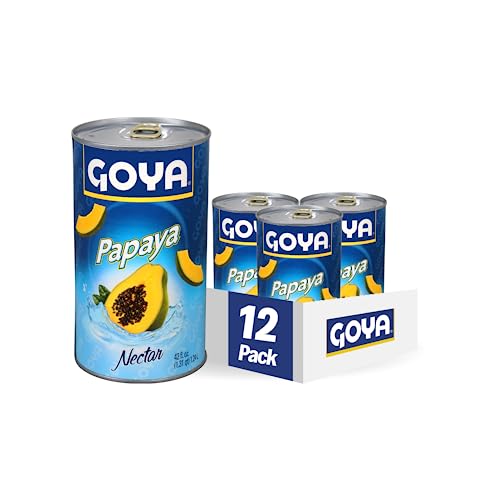 Goya Foods Papaya Nectar, 42 Fl Oz (Pack of 12) Pricepulse