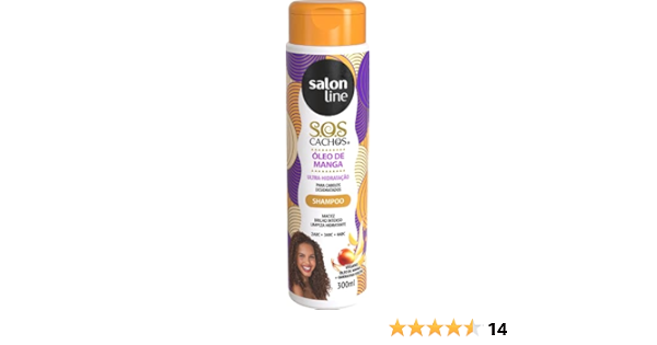 Amazon Com Linha Tratamento Sos Cachos Salon Line Shampoo 300 Ml Salon Line Treatment Sos Curls Collection Shampoo 10 14 Fl Oz Beauty Personal Care