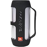 Silicone Case Compatible with Pulse 4 Speaker,Pulse 4 Speaker Portable Protective Carry Case Cover (Black)