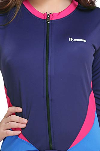 Rovars Poly - Jersy I Full Body Swimming Costume for Women I Removable Chest Pads I Frock Style 4 Rovars Poly - Jersy I Full Body Swimming Costume for Women I Removable Chest Pads I Frock Style - Image 4