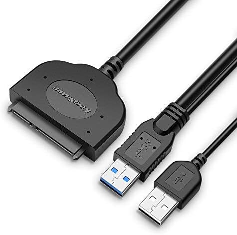 Kingshare USB 3.0 to 2.5 SATA III Hard Drive Adapter Cable SATA to USB 3.0 Converter for SSD/HDD Hard Drive Adapter Cable