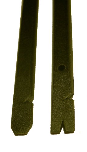 Set of Two (2) Made in USA by Menda Nylon Professional Laptop iPhone iPad Pry Open Repair Spudger Black Stick Tools - Thumbnail 2