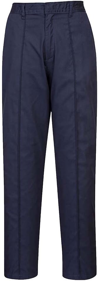 Portwest LW97 Women’s Elasticated Tailored Fit Work Trousers Navy M