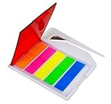 6 House Shape Letter Openers with Sticky Plastic Flag Markers, Safety Razor.