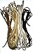 UnCommon Artistry Faux Suede Leather Cord Variety Pack (Metallic Mix)