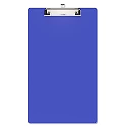 Macroclo Legal Size Clipboard, Blues 8.5 x