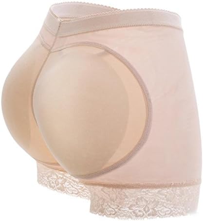 URPLITY Hip Enhancer Fake Butt Lifter Padded Panties Shaper Control Underwear Tummy Control Breathable Buttock Briefs Seamless Shapewear Curve Enhancing Boyshort For Women