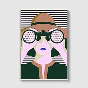 Framed Canvas Home Artwork Decoration Lines Art Canvas Wall Art for Living Room, Bedroom - 16x24 inches